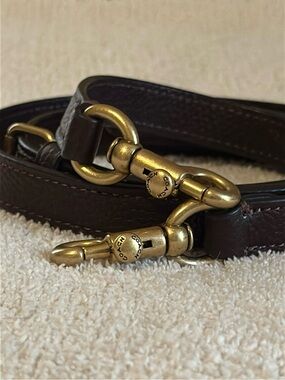 Coach Deep Berry Long Strap